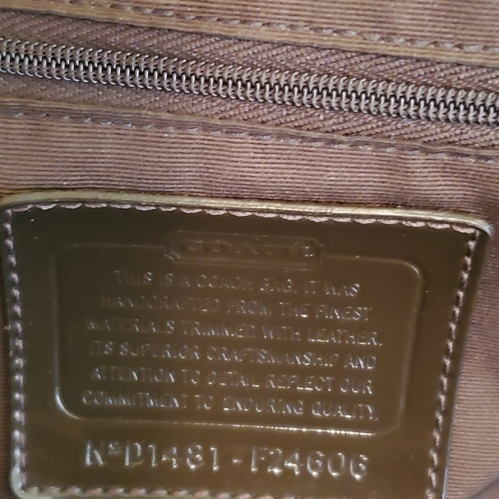 SOLD❗❗ ❗Coach bowler style handbag - Picture 4 of 7